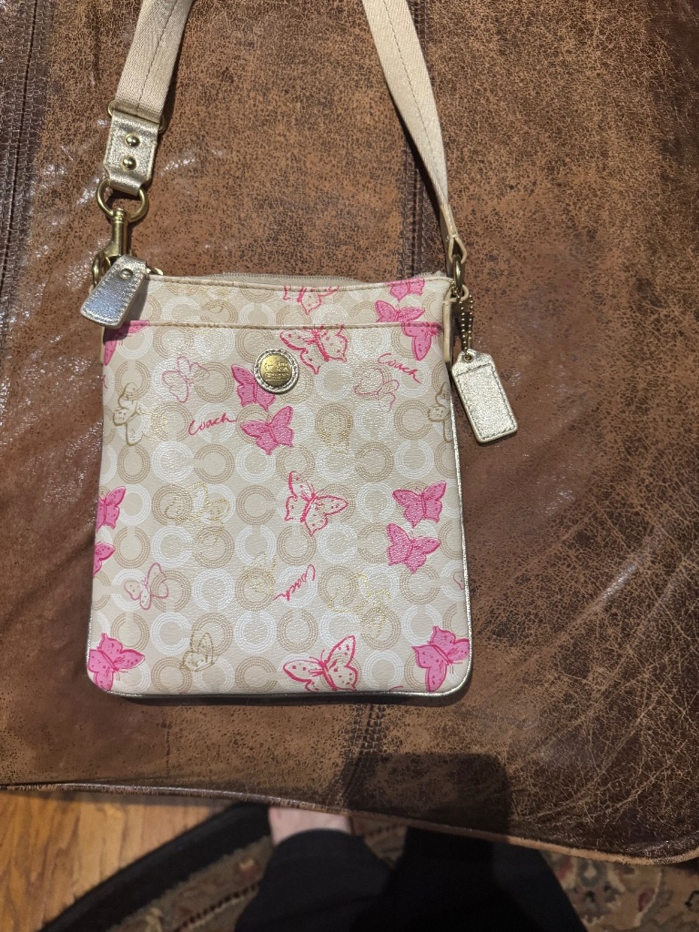 Coach Butterfly Crossbody